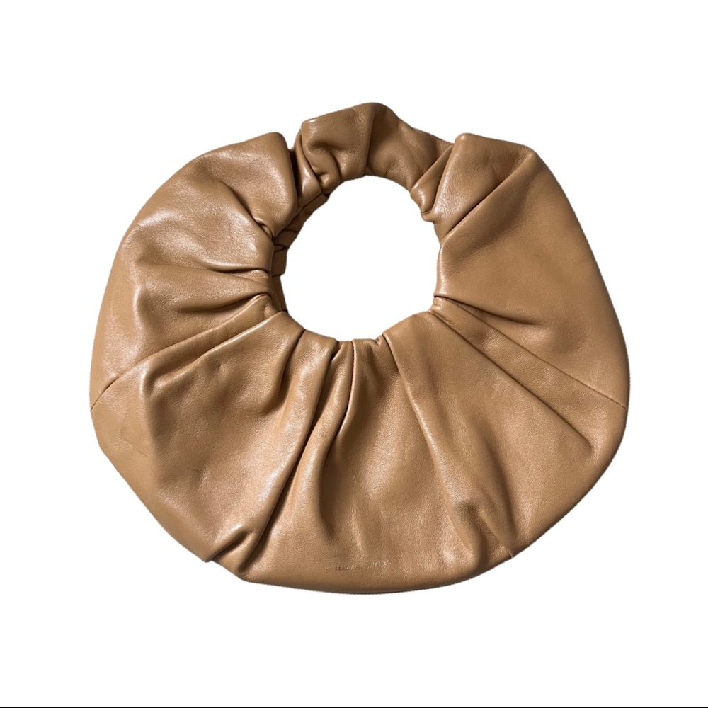 MANSUR GAVRIEL mini scrunchi bag in camel